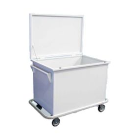 Carro Transporte de Roupa Suja com Tampa