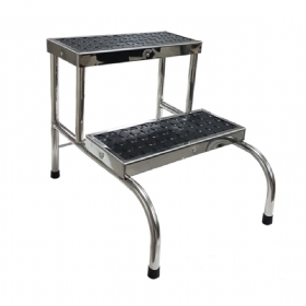 Escada 2 Degraus Inox